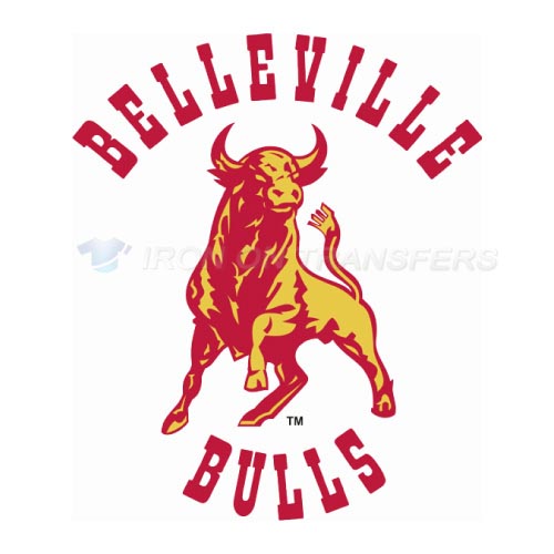 Belleville Bulls Iron-on Stickers (Heat Transfers)NO.7315